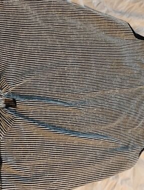 Striped Black & White Knit Top